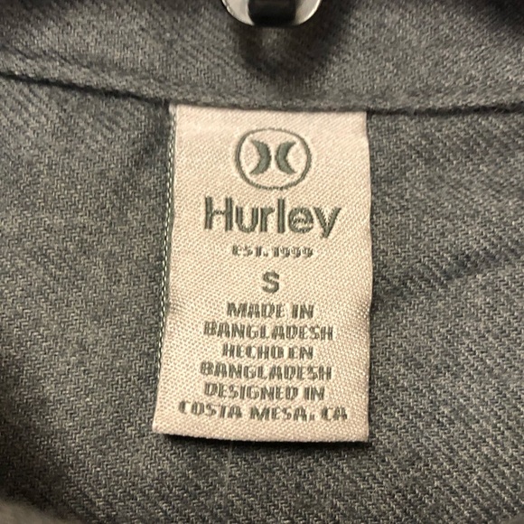 Hurley Long Sleeve Button Down Shirt - Picture 7 of 16